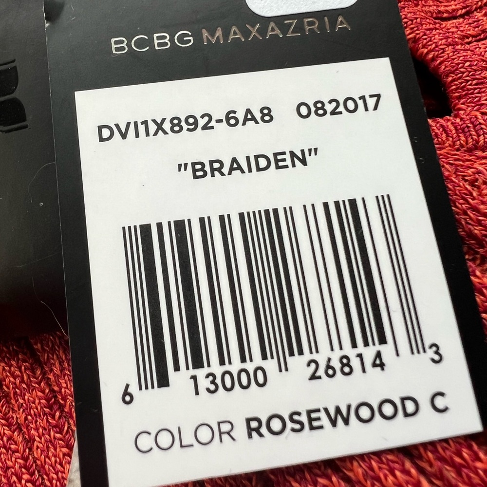 BCBGMaxazria Braiden Dress in Rosewood Color size Small - Picture 8 of 8
